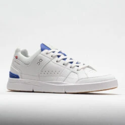 On Running On The Roger Clubhouse Men's White/Indigo -Fashion Shoe Store 116858 5