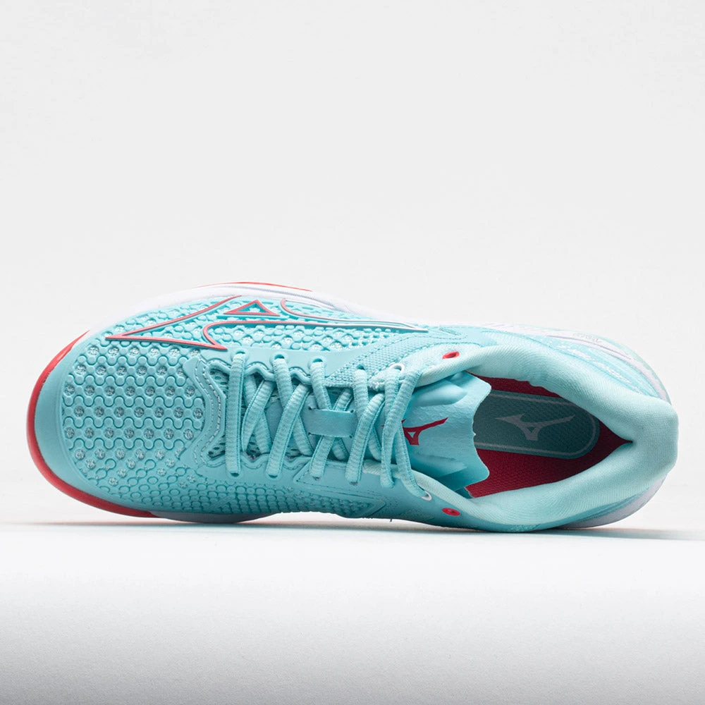 Mizuno Wave Exceed Tour 5 AC Women's Tanager Turpuoise/Paradise Pink Mizuno Wave Exceed Tour 5 AC Women's Tanager Turpuoise/Paradise Pink -Fashion Shoe Store 117140 2