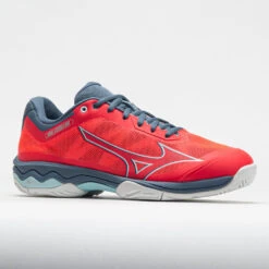 Mizuno Wave Exceed Light AC Women's Fiery Coral/White 6 Mizuno Wave Exceed Light AC Women's Fiery Coral/White -Fashion Shoe Store 117147 5