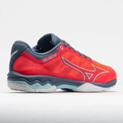 Mizuno Wave Exceed Light AC Women's Fiery Coral/White 7 Mizuno Wave Exceed Light AC Women's Fiery Coral/White -Fashion Shoe Store 117147 6