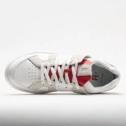On Running On The Roger Clubhouse Men's White/Red -Fashion Shoe Store 117181 2
