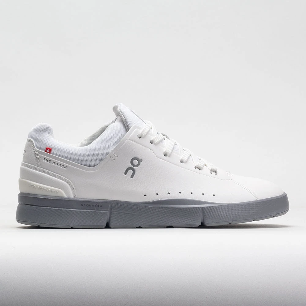 On The Roger Advantage Men's White/Alloy On Running On The Roger Advantage Men's White/Alloy -Fashion Shoe Store 117237 3