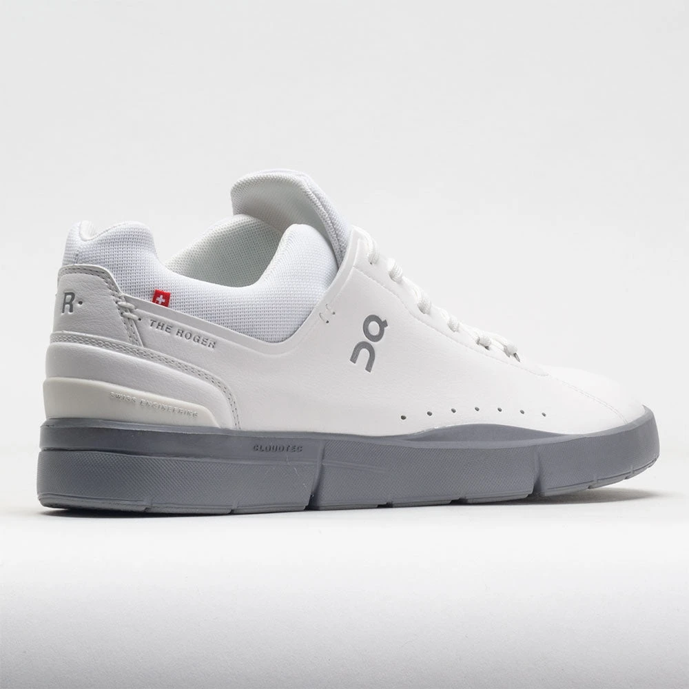 On The Roger Advantage Men's White/Alloy On Running On The Roger Advantage Men's White/Alloy -Fashion Shoe Store 117237 6