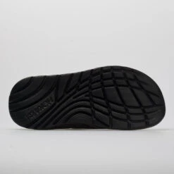 Hoka One One Ora Recovery Flip Men's Black/Dark Gull Gray -Fashion Shoe Store 570409 4