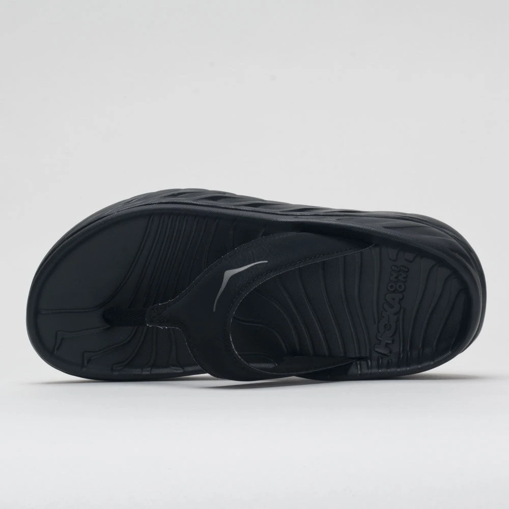 Hoka One One Ora Recovery Flip Women's Black/Dark Gull Gray Hoka One One Ora Recovery Flip Women's Black/Dark Gull Gray -Fashion Shoe Store 570521 1