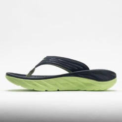 HOKA Ora Recovery Flip Men's Blue Graphite/Butterfly -Fashion Shoe Store 570550 1