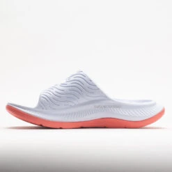 HOKA Ora Luxe Unisex White/Camellia -Fashion Shoe Store 570579 1