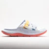 HOKA Ora Luxe Unisex White/Camellia -Fashion Shoe Store 570579 3