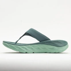 HOKA Ora Recovery Flip Women's Trellis/Mist Green -Fashion Shoe Store 570601 1