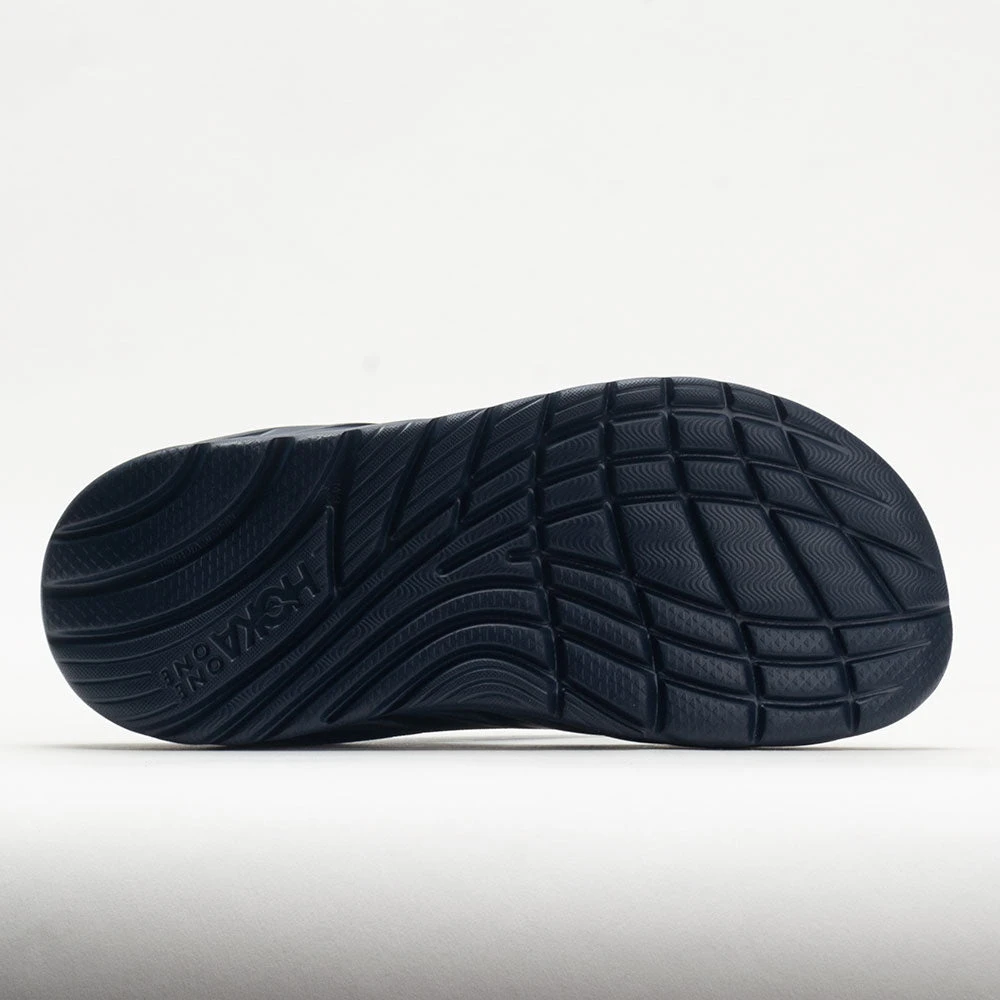 HOKA Ora Recovery Flip Men's Stone Blue/Outer Space HOKA Ora Recovery Flip Men's Stone Blue/Outer Space -Fashion Shoe Store 570604 4