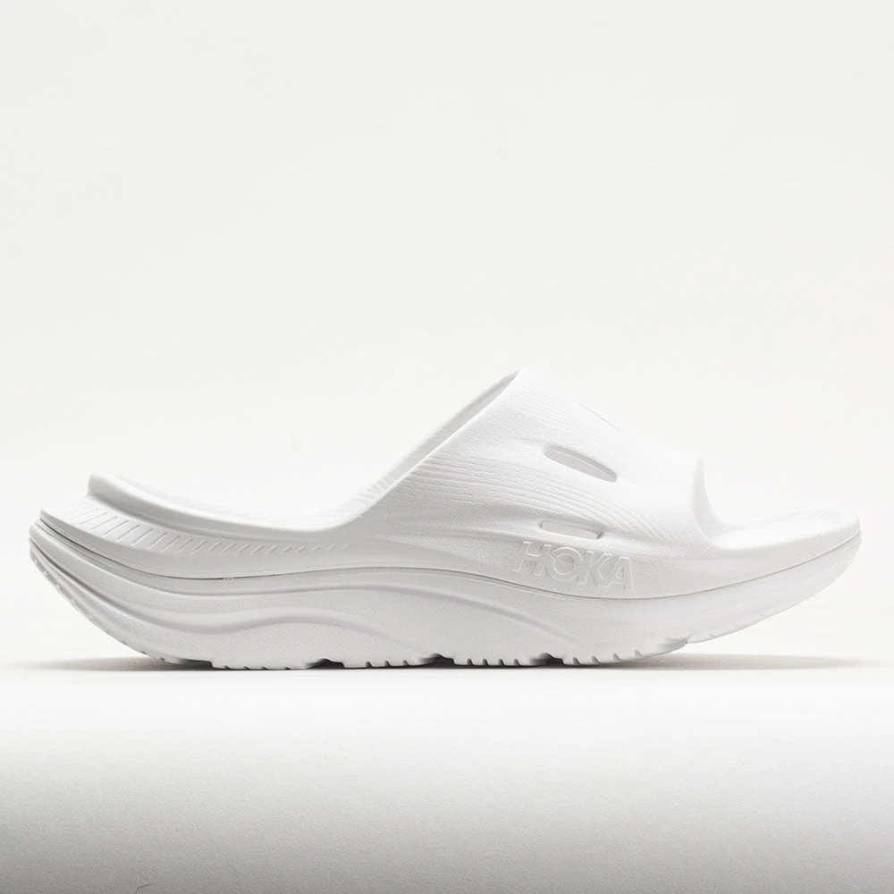 HOKA Ora Recovery Slide 3 Unisex White/White HOKA Ora Recovery Slide 3 Unisex White/White -Fashion Shoe Store 570607 3