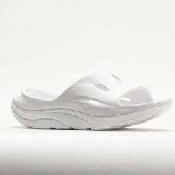 HOKA Ora Recovery Slide 3 Unisex White/White 6 HOKA Ora Recovery Slide 3 Unisex White/White -Fashion Shoe Store 570607 5