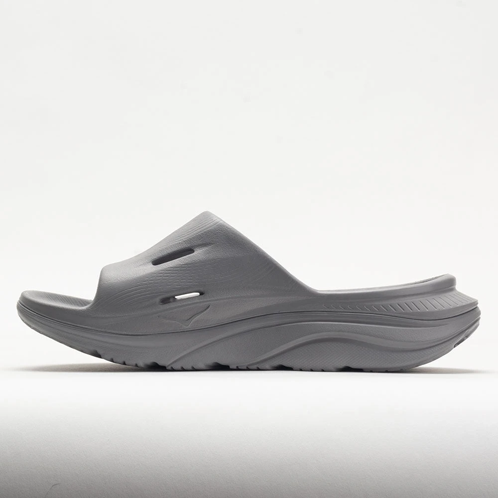 HOKA Ora Recovery Slide 3 Unisex Grey/Grey HOKA Ora Recovery Slide 3 Unisex Grey/Grey -Fashion Shoe Store 570608 1