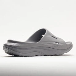 HOKA Ora Recovery Slide 3 Unisex Grey/Grey 7 HOKA Ora Recovery Slide 3 Unisex Grey/Grey -Fashion Shoe Store 570608 6