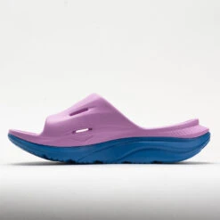 HOKA Ora Recovery Slide 3 Unisex Cyclamen/Coastal Sky 4 HOKA Ora Recovery Slide 3 Unisex Cyclamen/Coastal Sky -Fashion Shoe Store 570612 1