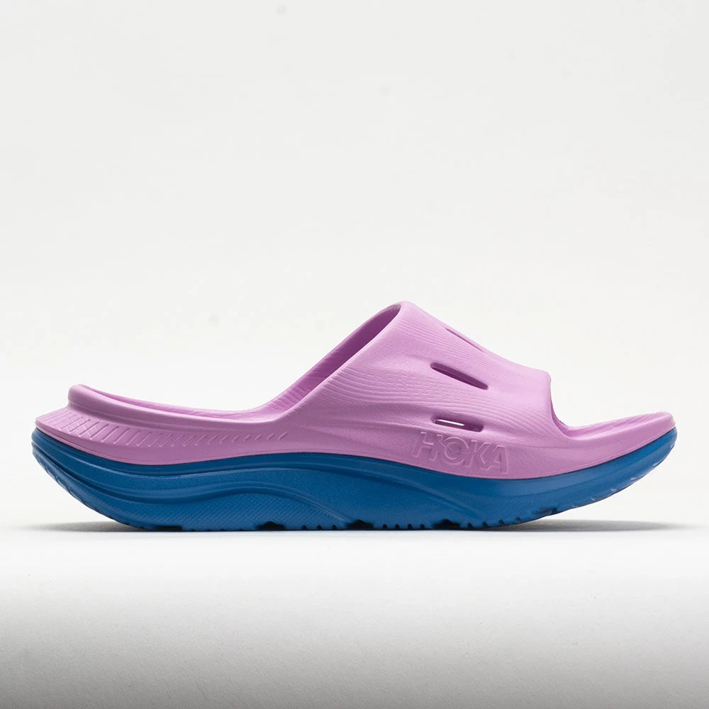 HOKA Ora Recovery Slide 3 Unisex Cyclamen/Coastal Sky HOKA Ora Recovery Slide 3 Unisex Cyclamen/Coastal Sky -Fashion Shoe Store 570612 3