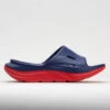 HOKA Ora Slide 3 Unisex Bellwether Blue/Red Alert 1 HOKA Ora Slide 3 Unisex Bellwether Blue/Red Alert -Fashion Shoe Store 570614 3