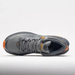 HOKA Trail Code GTX Men's Castlerock/Persimmon Orange -Fashion Shoe Store 631237 2