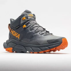 HOKA Trail Code GTX Men's Castlerock/Persimmon Orange -Fashion Shoe Store 631237 5