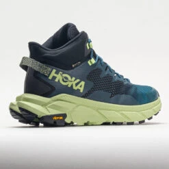 HOKA Trail Code GTX Men's Blue Graphite/Blue Coral -Fashion Shoe Store 631238 6