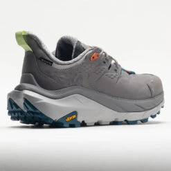 HOKA Kaha 2 Low GTX Men's Sharkskin/Blue Coral -Fashion Shoe Store 631246 6