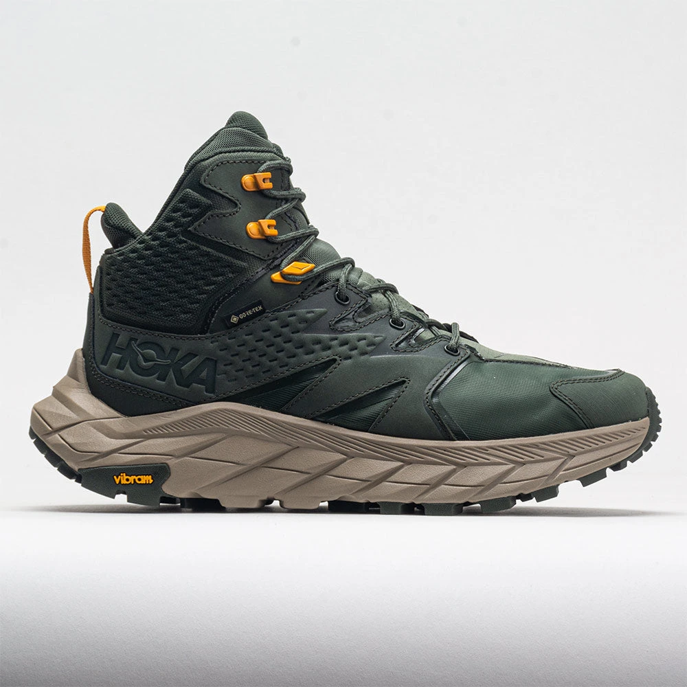 HOKA Anacapa Mid GTX Men's Thyme/Radiant Yellow HOKA Anacapa Mid GTX Men's Thyme/Radiant Yellow -Fashion Shoe Store 631249 3