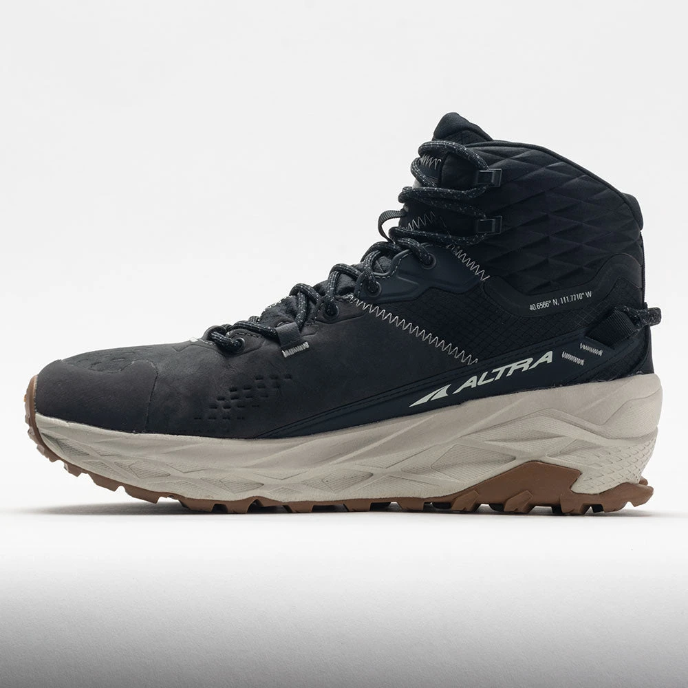 Altra Olympus 5 Hike Mid GTX Men's Black/Gray Altra Olympus 5 Hike Mid GTX Men's Black/Gray -Fashion Shoe Store 631353 1