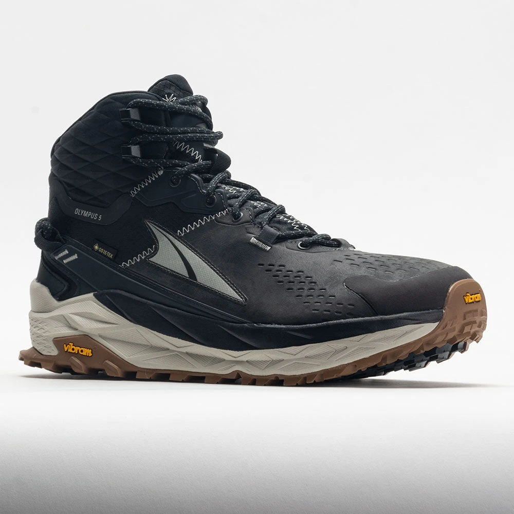 Altra Olympus 5 Hike Mid GTX Men's Black/Gray Altra Olympus 5 Hike Mid GTX Men's Black/Gray -Fashion Shoe Store 631353 5